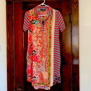 Feathers by Tolani shirt dress